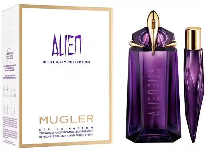 Thierry Mugler Alien Zestaw: Woda perfumowana 90 ml + Woda perfumowana 10ml