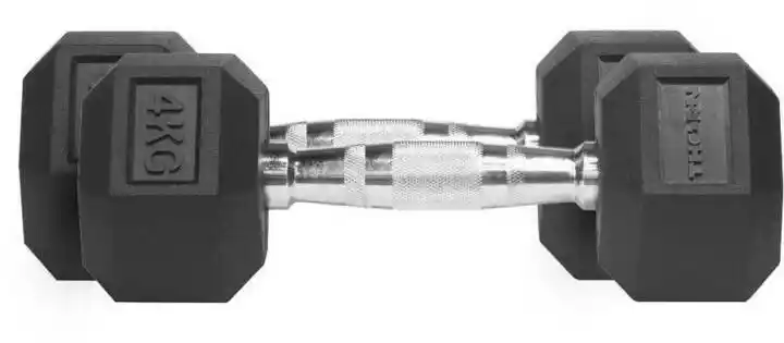 Thorn Fit Hantel Hex Rubber Dumbbell 2X4KG zestaw