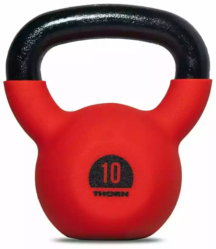 Thorn Kettlebell żeliwny 10 kg z gumową powłoką