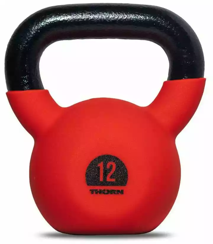 Thorn Kettlebell żeliwny 12 kg z gumową powłoką