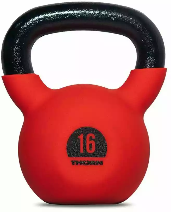 Thorn Kettlebell żeliwny 16 kg z gumową powłoką