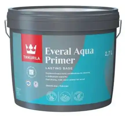 TIKKURILA Everal Aqua Primer farba podkładowa do drewna 2,7L baza AP