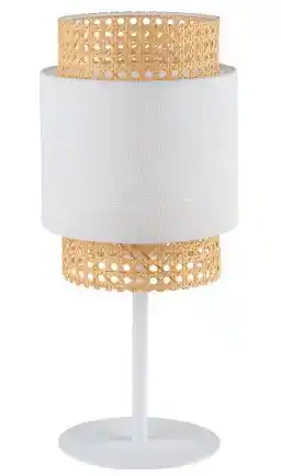 TK Lighting Boho lampka nocna biała TK/6565