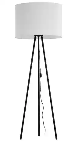 TK Lighting Lampa podłogowa WINSTON WHITE 5145