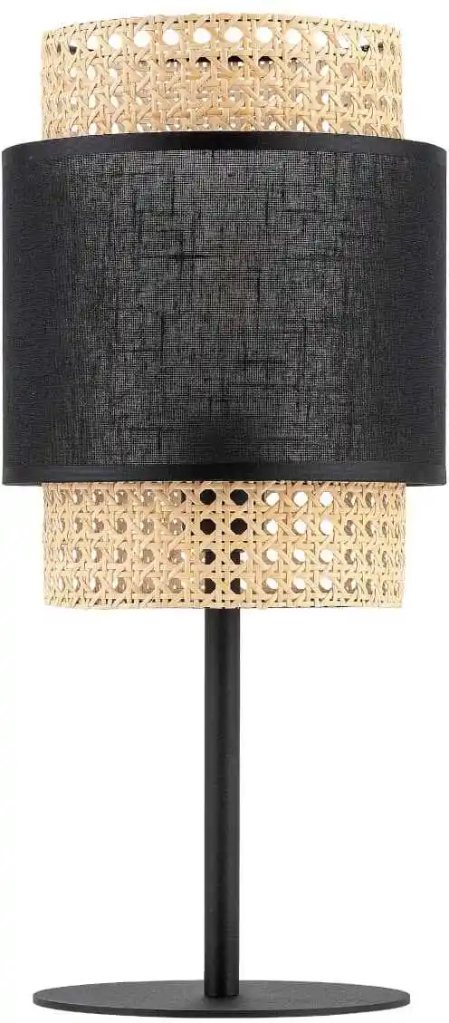 TK Lighting Lampa stołowa nocna BOHO BLACK 5567