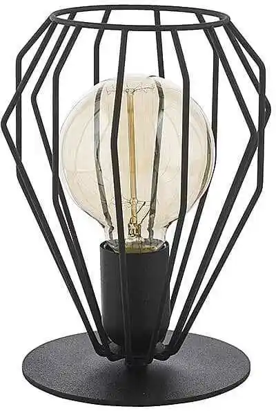 TK Lighting Lampa stołowa nocna BRYLANT czarny 3032