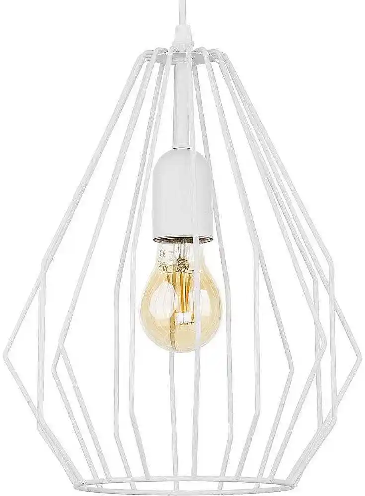 TK Lighting Lampa wisząca BRYLANT biały 2223