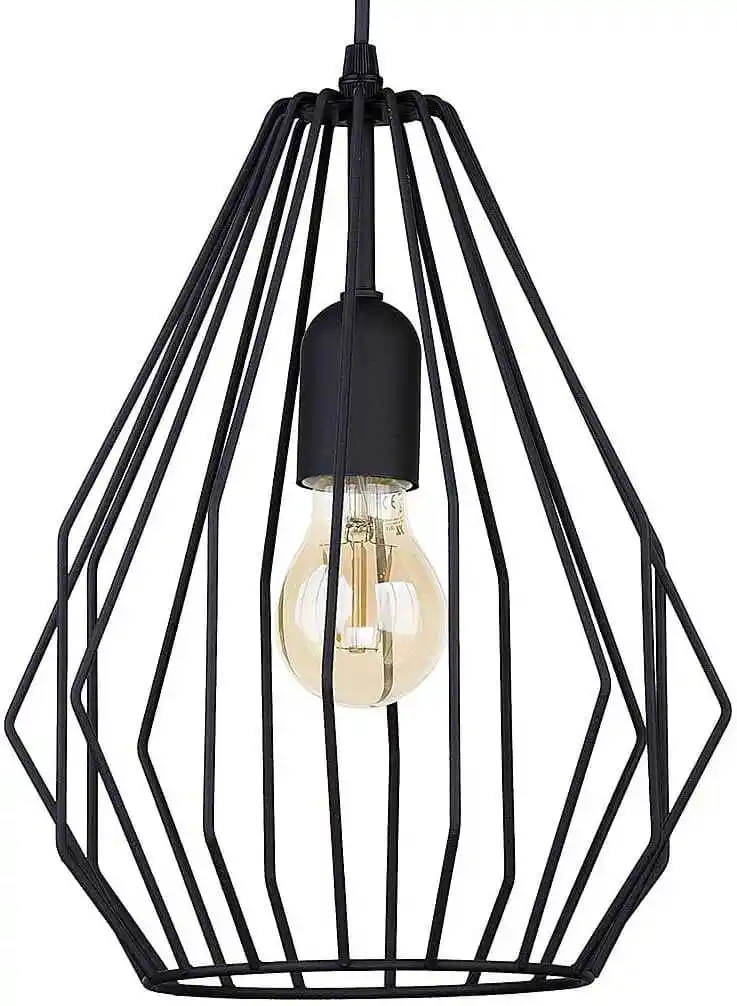 TK Lighting Lampa wisząca BRYLANT czarny 2257