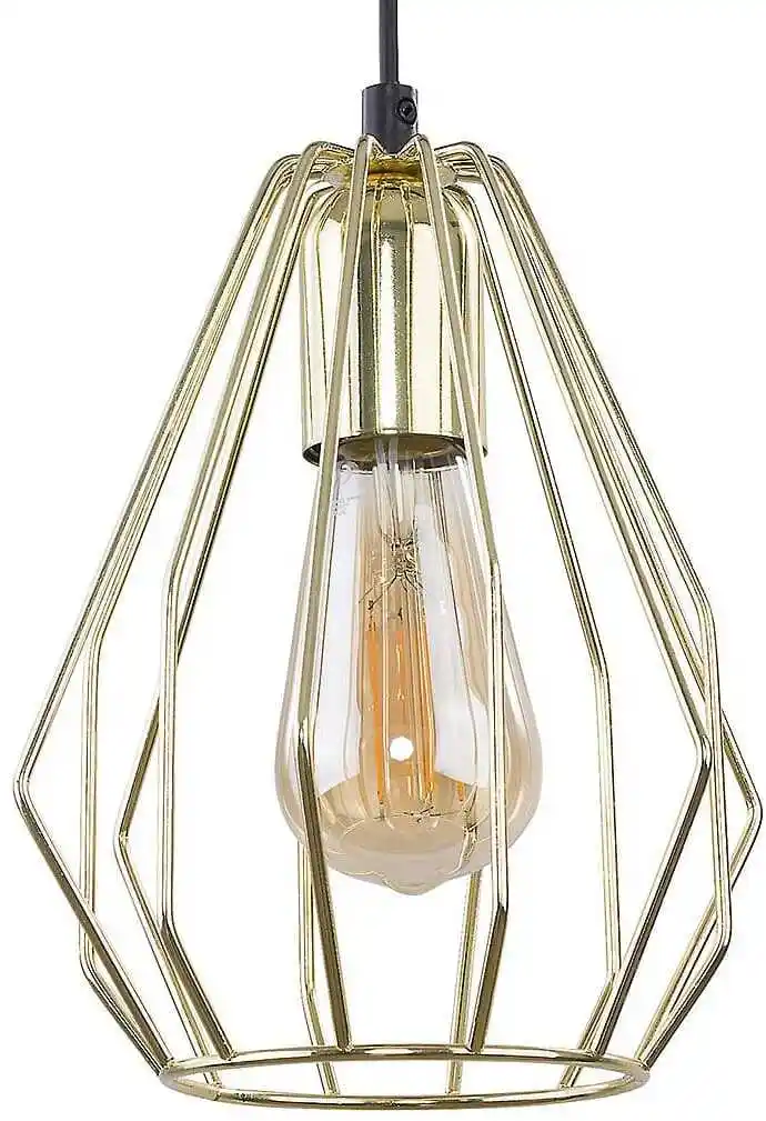 TK Lighting Lampa wisząca BRYLANT GOLD 2787