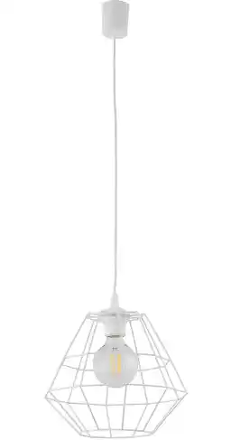 TK Lighting Lampa wisząca DIAMOND WHITE 847