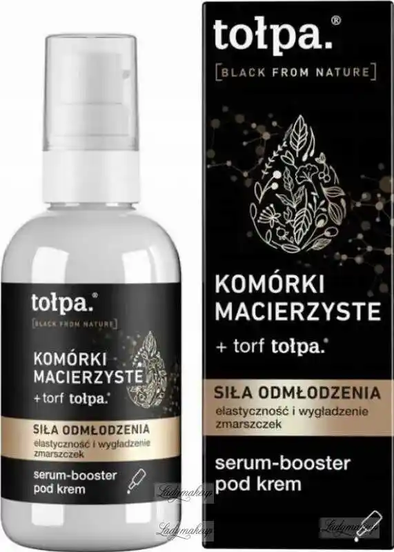 Tołpa Black from nature serum booster pod krem 75ml