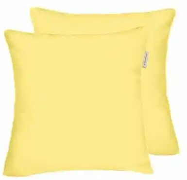 Tom Tailor Poszewka na poduszkę Percale Light Lemon 40x40cm