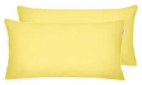 Tom Tailor Poszewka na poduszkę Percale Light Lemon 40x80cm