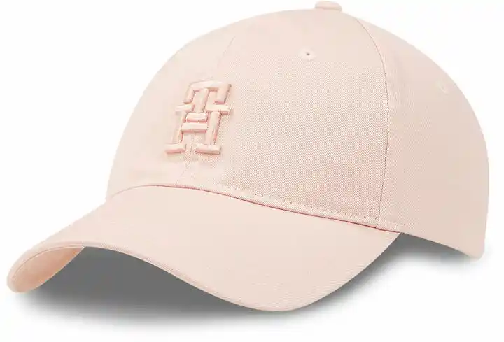 Tommy Hilfiger Czapka z daszkiem Beach Summer Soft Cap AW0AW16170 Różowy