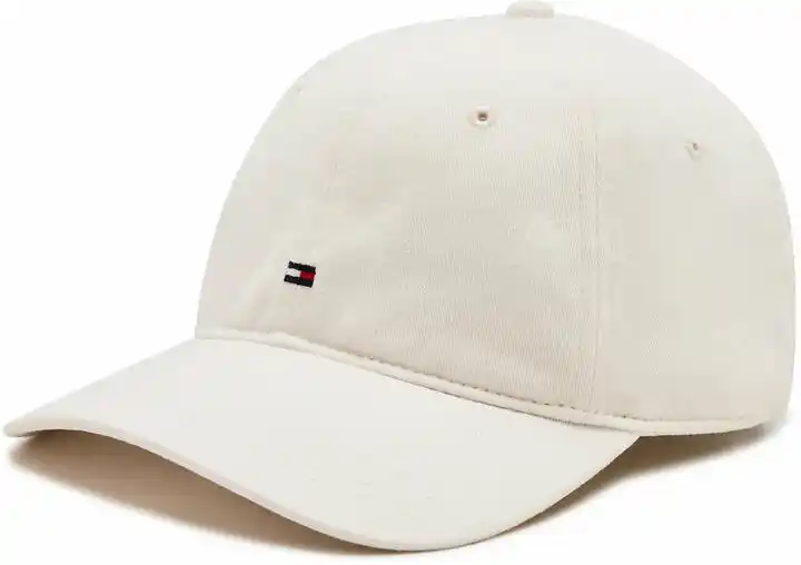 Tommy Hilfiger Czapka z daszkiem Flag 85 Soft 6 Panel Cap AM0AM12531 Biały