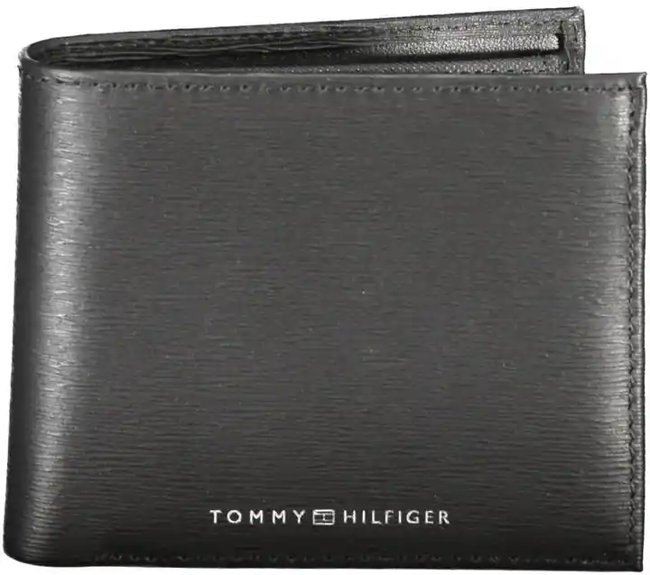 Tommy Hilfiger Duży Portfel Męski Plaque Cc And Coin AM0AM12515 Czarny