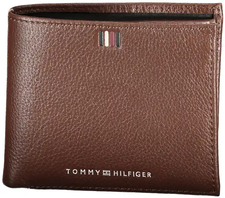 Tommy Hilfiger Duży Portfel Męski Th Central Cc And Coin Brązowy