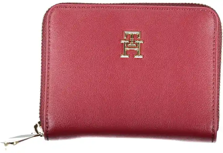 Tommy Hilfiger Portfel damski Poppy Plus Med Za AW0AW15259 Czerwony