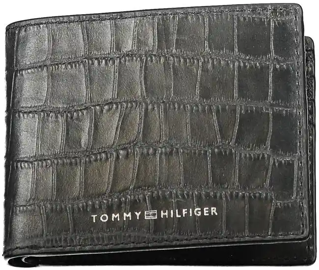 Tommy Hilfiger portfel skórzany męski czarny AM0AM12319