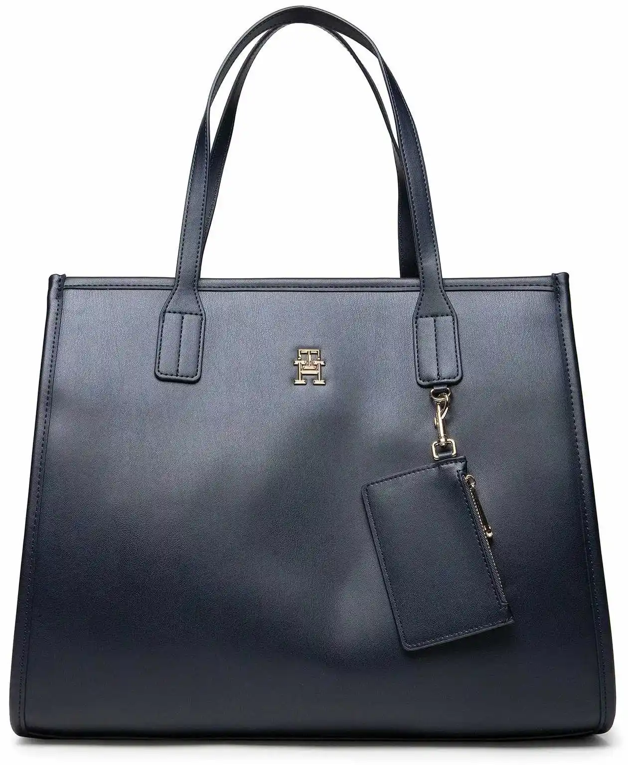 Tommy Hilfiger Torebka City Summer Tote AW0AW14876 Granatowy