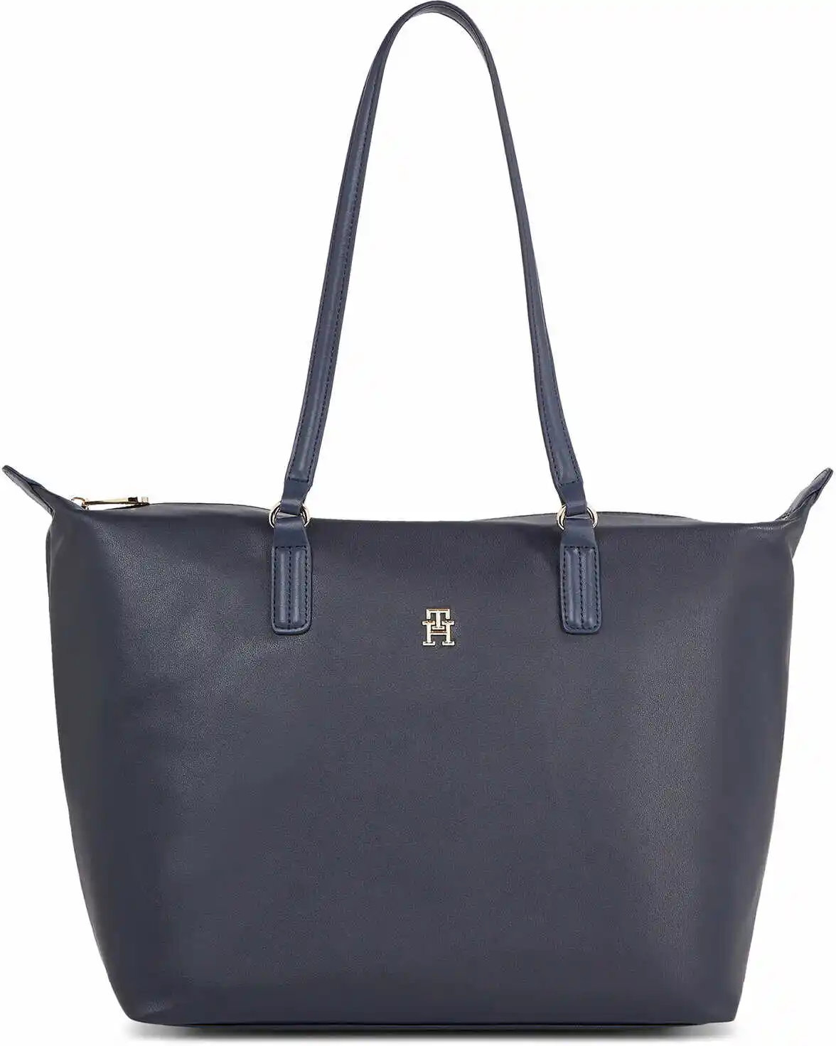 Tommy Hilfiger Torebka Poppy Plus Tote AW0AW15856 Granatowy