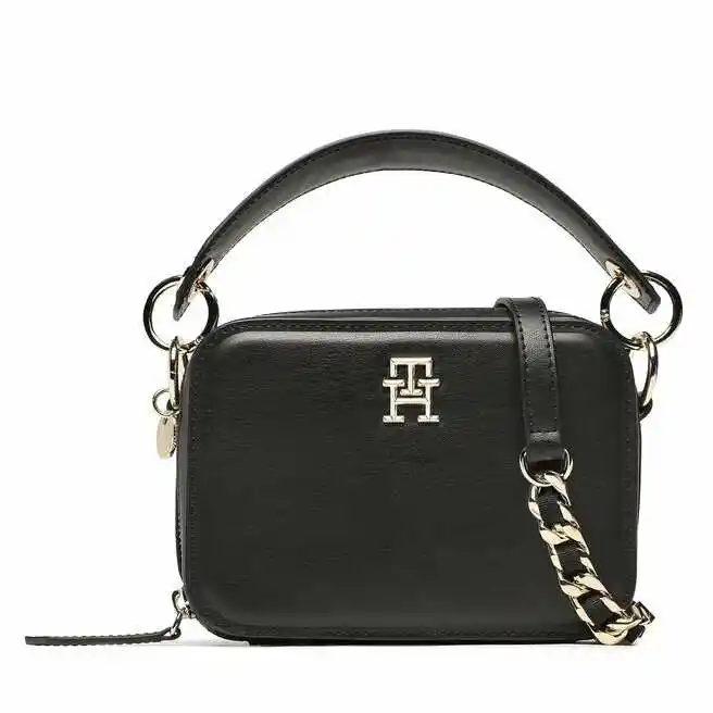 Tommy Hilfiger Torebka Th Chic Trunk AW0AW14781 Czarny