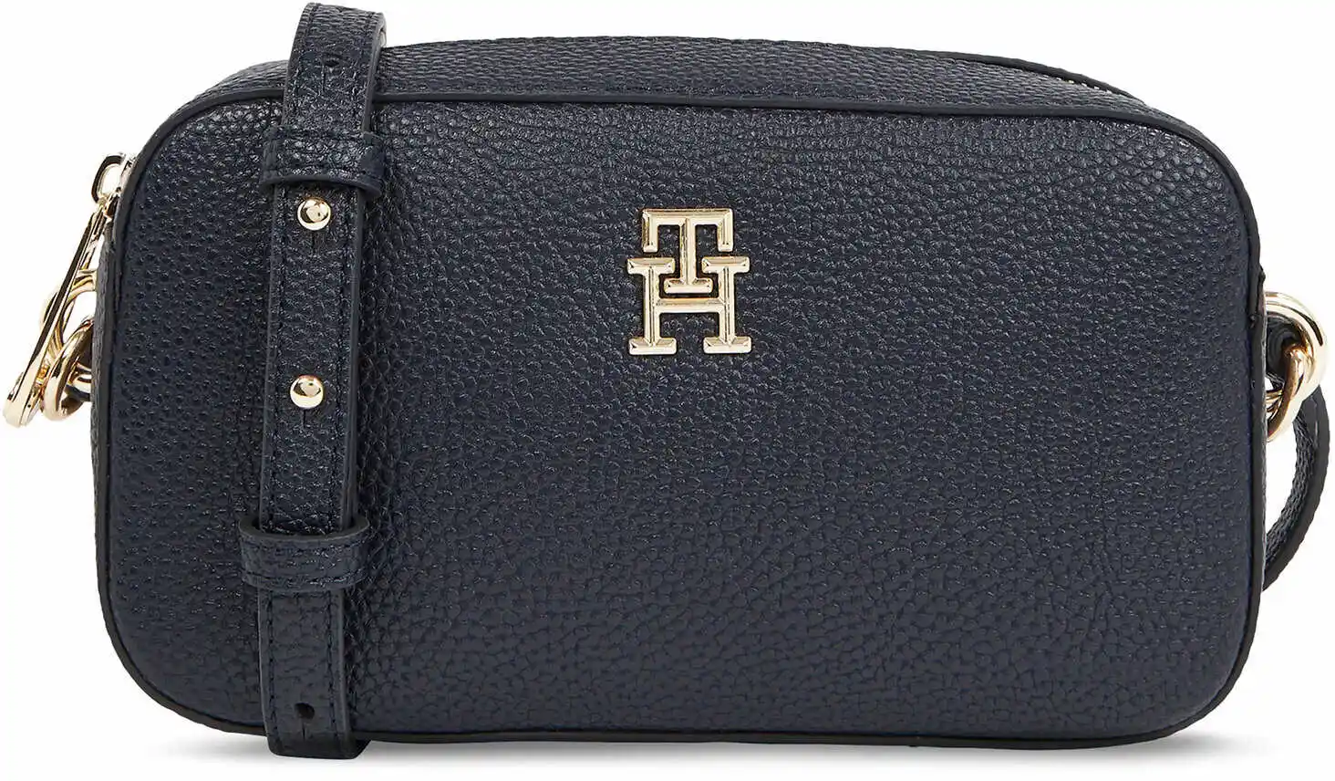 Tommy Hilfiger Torebka Th Emblem Camera Bag AW0AW15179 Granatowy