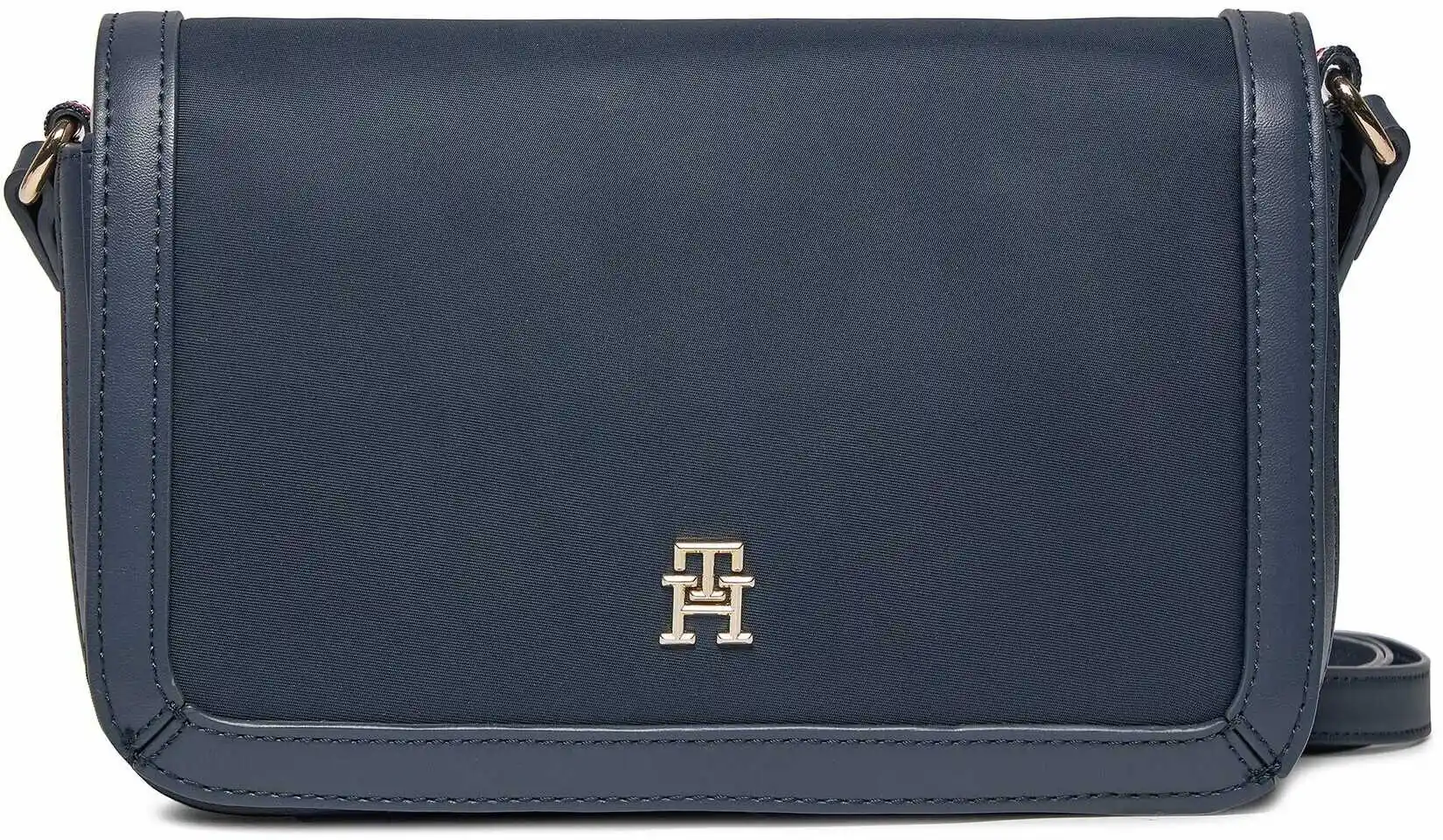 Tommy Hilfiger Torebka Th Essential S Flap Crossover AW0AW15700 Granatowy