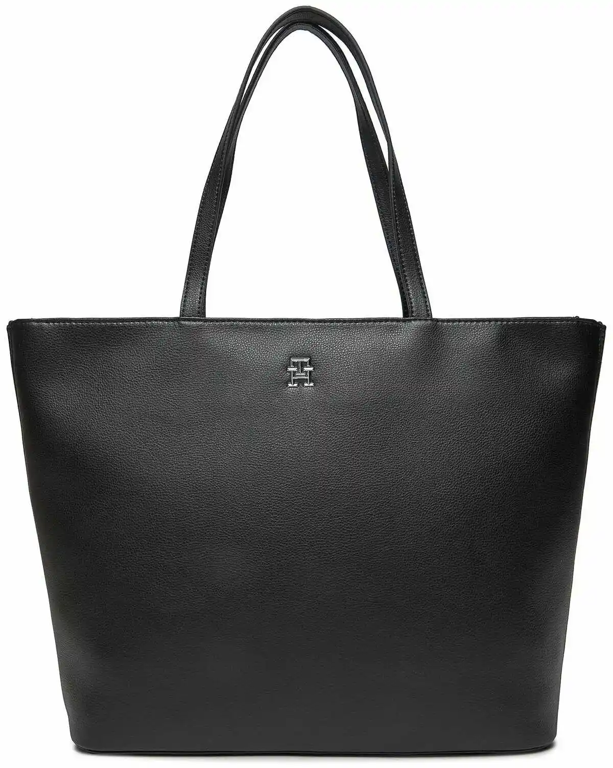 Tommy Hilfiger Torebka Th Essential Sc Tote AW0AW15720 Czarny