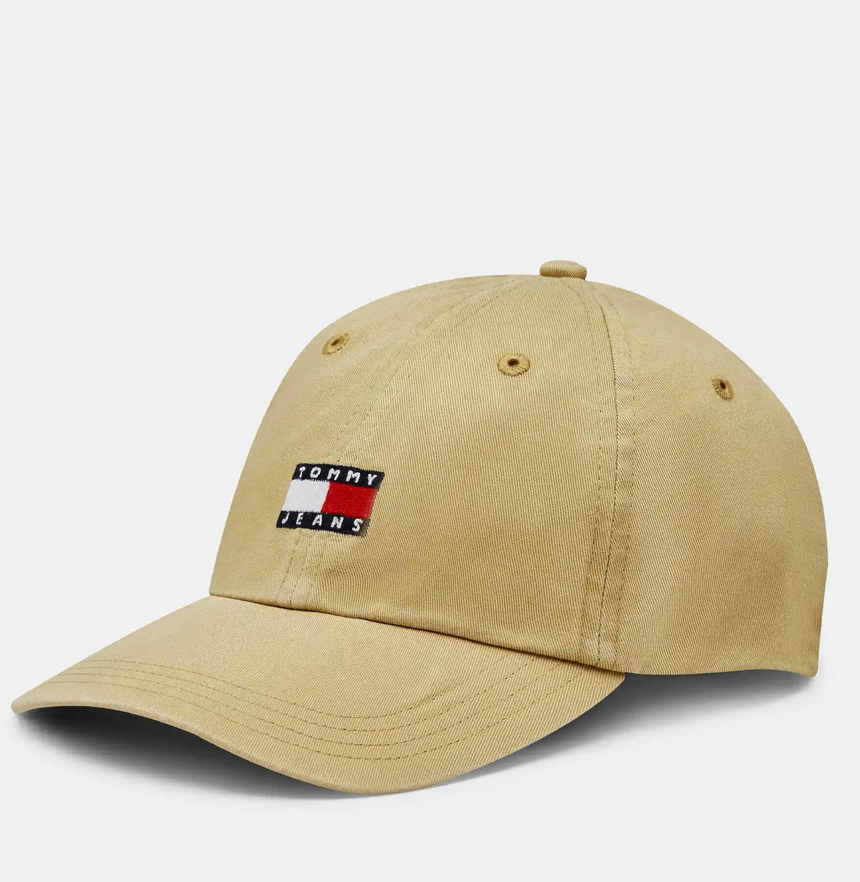 Tommy Jeans Czapka z daszkiem Tjm Heritage Cap AM0AM12020 Beżowy