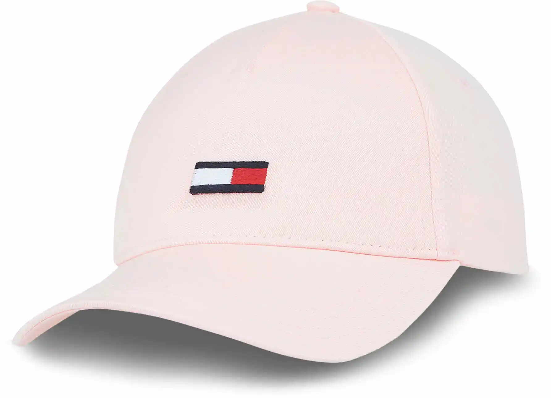 Tommy Jeans Czapka z daszkiem Tjw Elongated Flag Cap AW0AW15842 Różowy