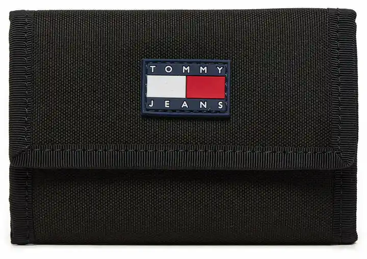 Tommy Jeans portfel męski czarny AM0AM12650