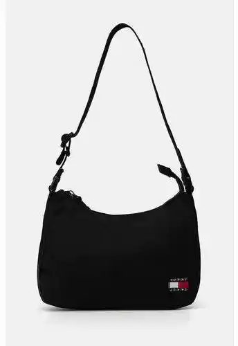 Tommy Jeans Torebka Tjw Ess Daily Shoulder Bag AW0AW16276 Czarny