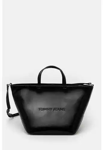 Tommy Jeans Torebka Tjw Ess Must Mini Tote Seasonal AW0AW16268 Czarny