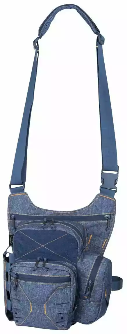 Torba Helikon EDC SIDE BAG - Nylon Polyester Blend - Neoprene - Melange Blue One Size TB-PPK-NP-M2