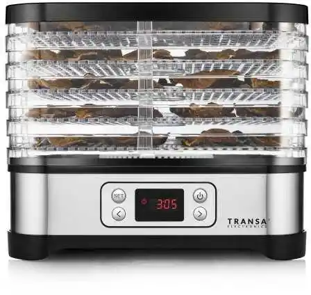 Transa Electronics Suszarka do żywności Food Dryer Dark 400W TE-42