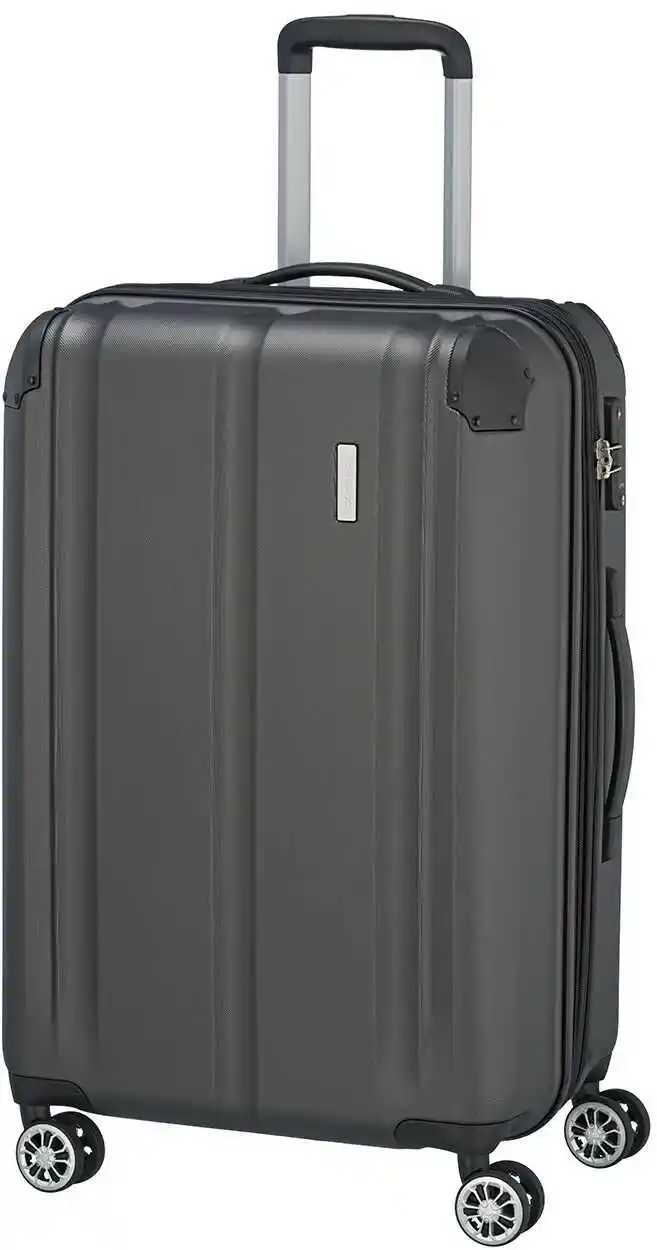 Travelite Walizka średnia poszerzana City anthracite 73048-04