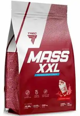 Trec Nutrition Gainer Mass XXL Truskawkowy (1000 g)