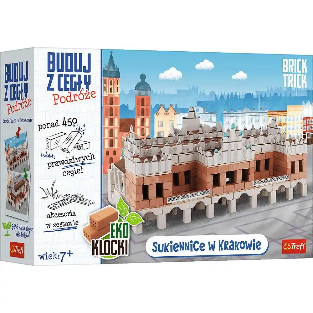 Trefl Klocki Brick Trick Buduj Z Cegły Sukiennice Kraków