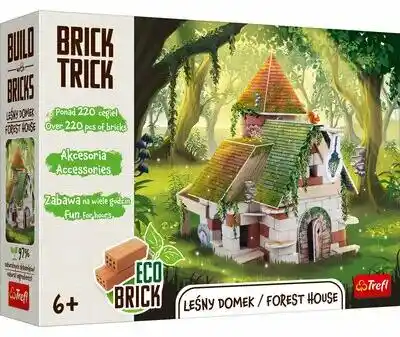 Trefl Klocki konstrukcyjne Brick Trick Leśny domek 61851