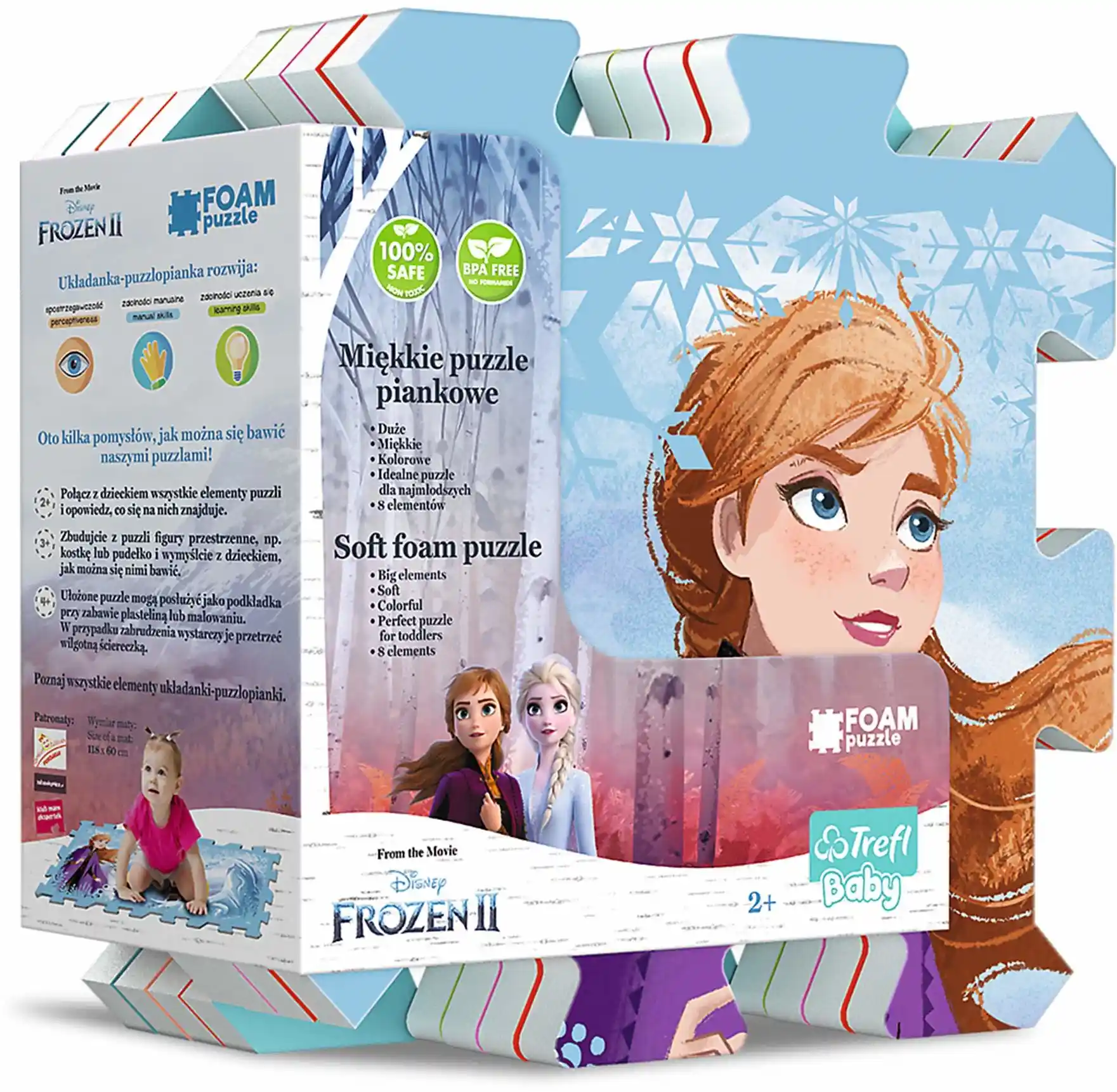 Trefl Układanka Puzzlopianka - Frozen 2