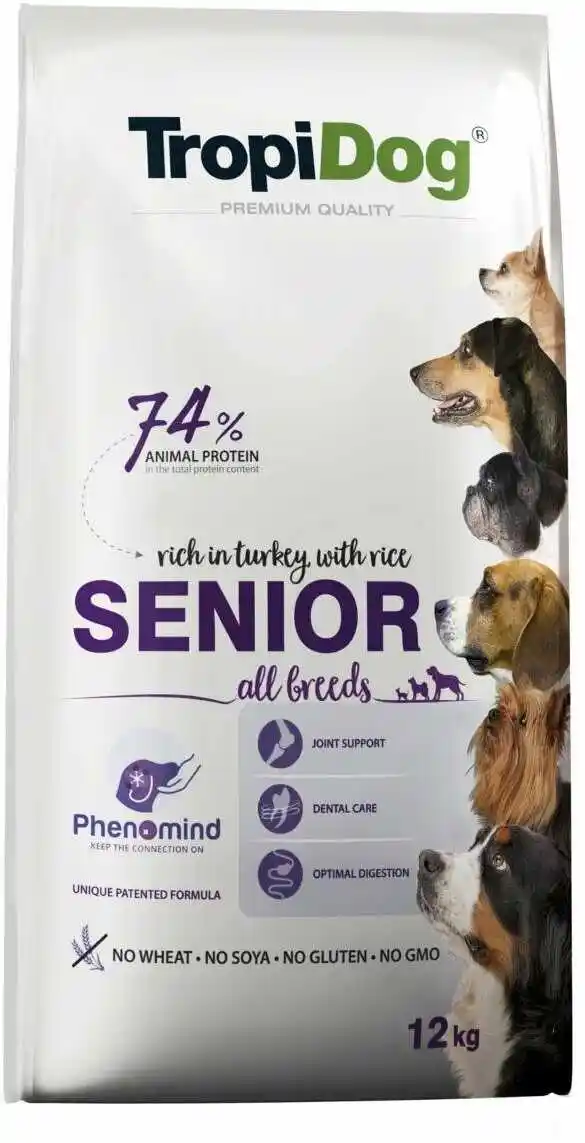 TROPIDOG Premium Senior 12kg