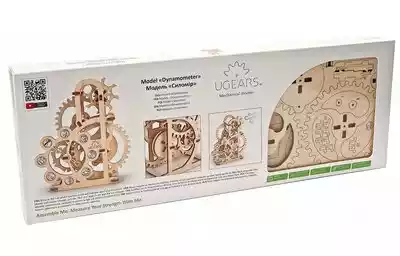 UGEARS Zabawka drewniana Mechaniczne modele 3D Dynamometr 70005