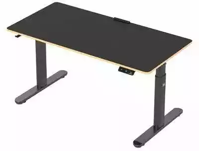 Ultradesk Pulsar biurko gamingowe 120 cm elektryczne czarne