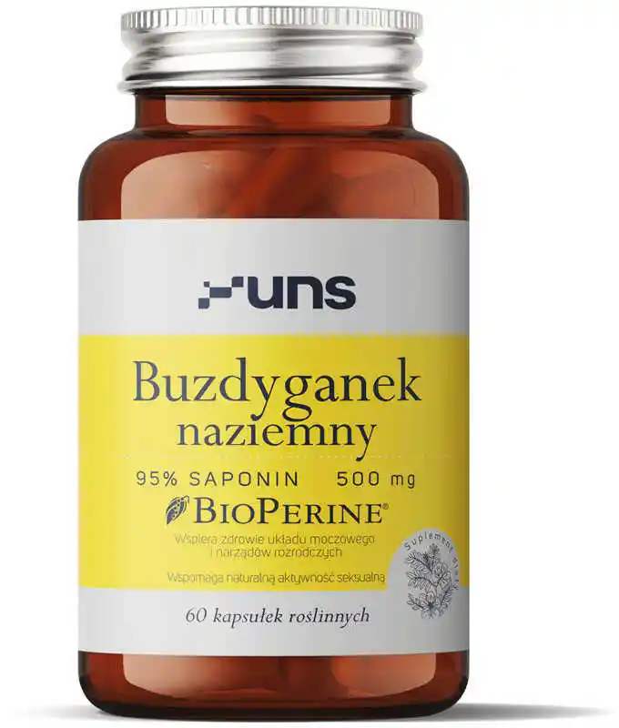 UNS Buzdyganek Naziemny 95 Saponin 1000mg 60 kaps