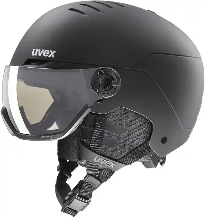 Uvex Kask Narciarski Wanted Visor V Czarny Rozmiar 54-58