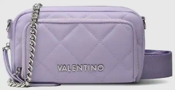 Valentino Torebka Ocarina Recyckle VBS6W409 Fioletowy