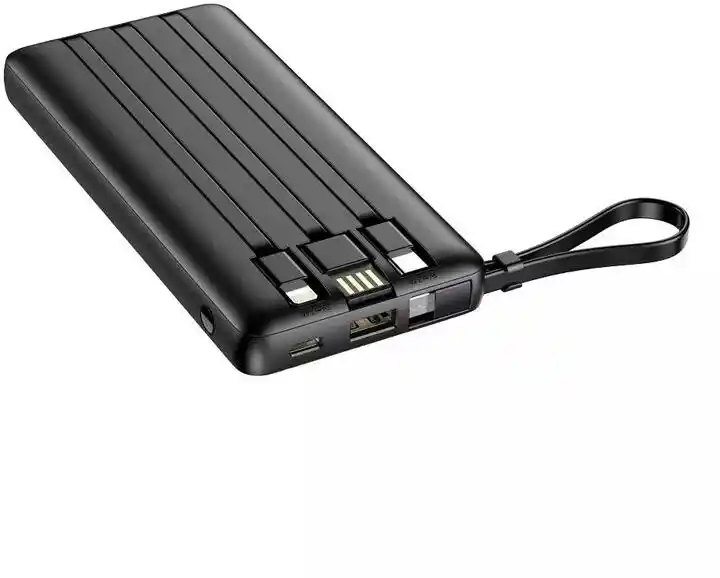 Veger Powerbank Bateria zewnętrzna C10 10 000mAh Micro Typ C Lightni