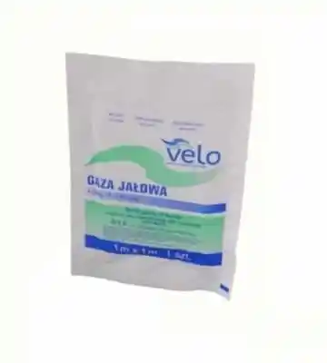 VELO Gaza opatrunkowa jałowa-17n 8w 1mx1m (opk. 25 szt.)