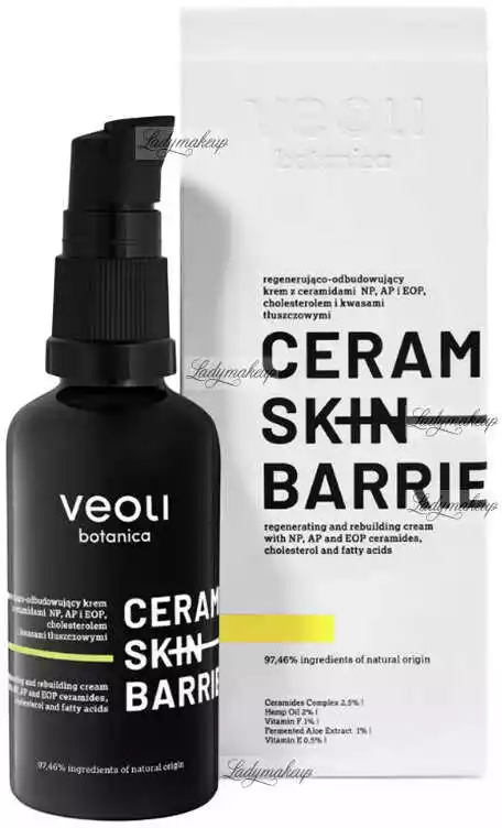 Veoli Botanica Ceramide Skin Barrier-Krem regenerująco-odbudowujący 40ml